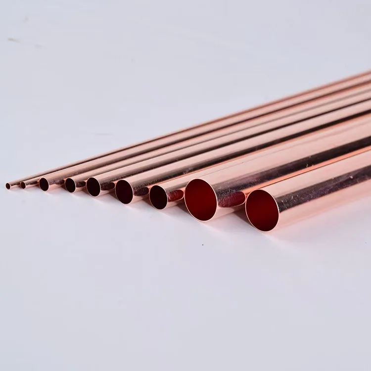 Tubo in rame rosso per il raffreddamento della batteria